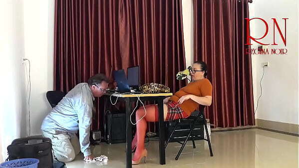 Monday office. Employee without panties. Tease, lick pussy, suck dick office. Naughty office.