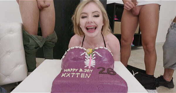 Surprise Bday Party, 6on1, Kxtten, BWC, ATM, Balls Deep, DAP, Pussy, Rough Sex, Gapes, Mouth, Swallow GIO2582