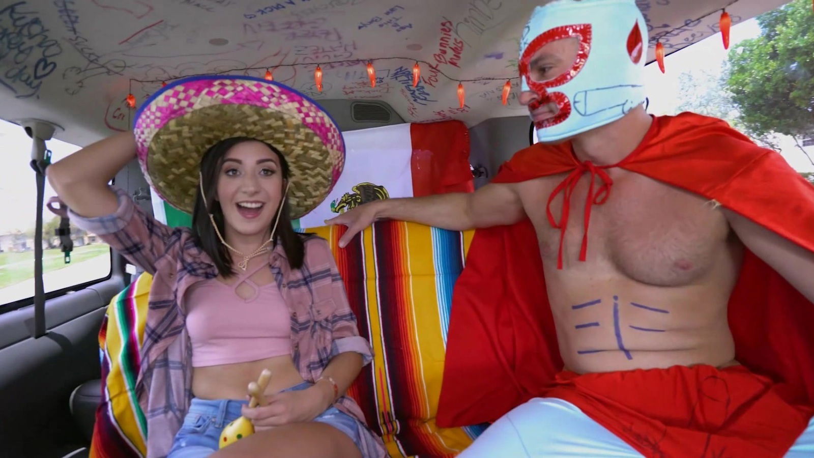 Beautiful young latina fucks money