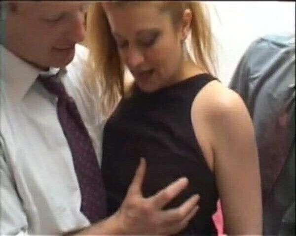 French housewife gangbanged stockings