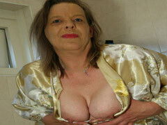 Mature Caress Boobies