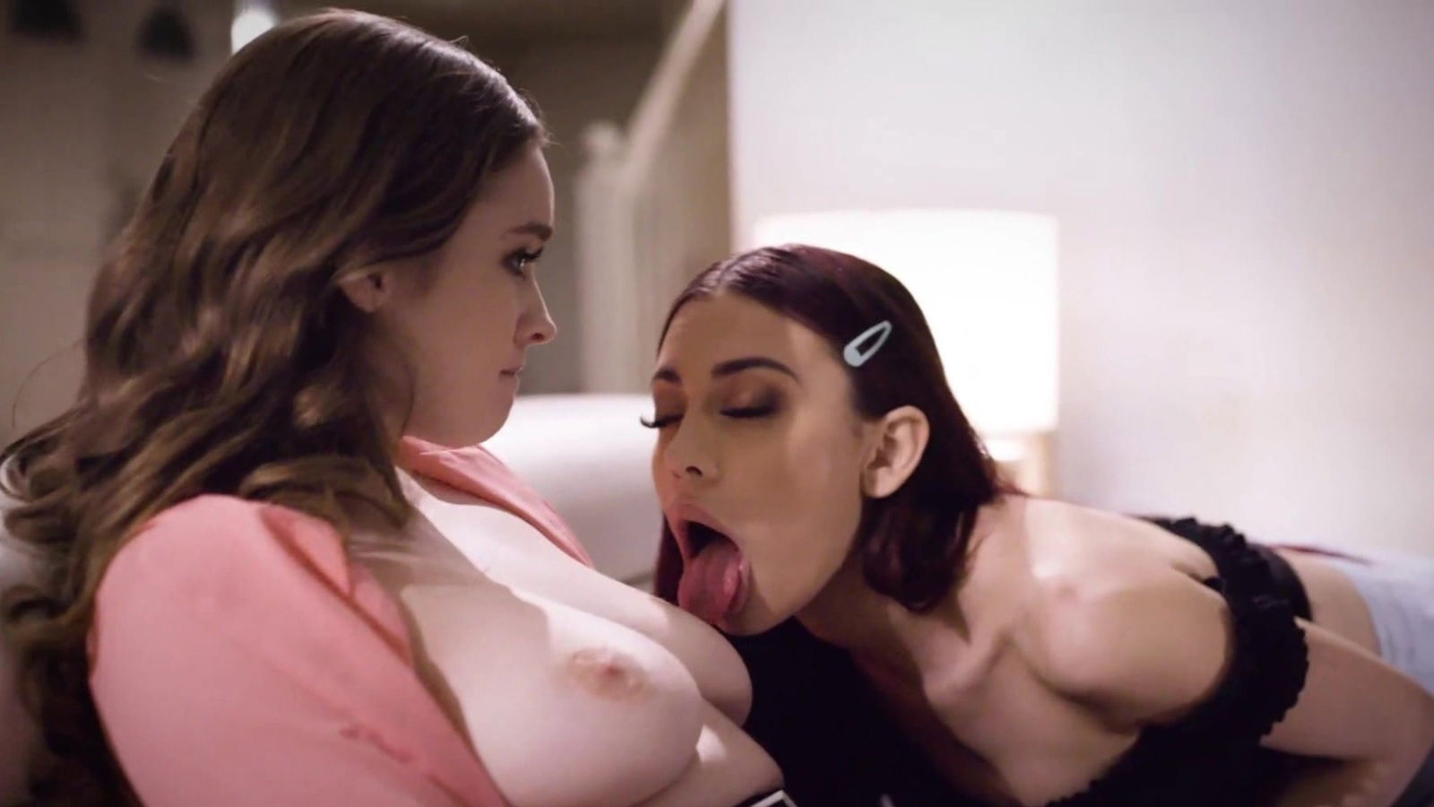 Sabina Rouge Mary Moody make love living room