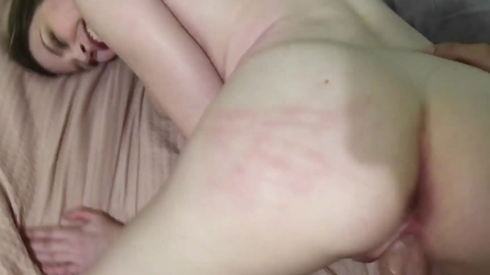 Little Bunny Colby with fake with stallion