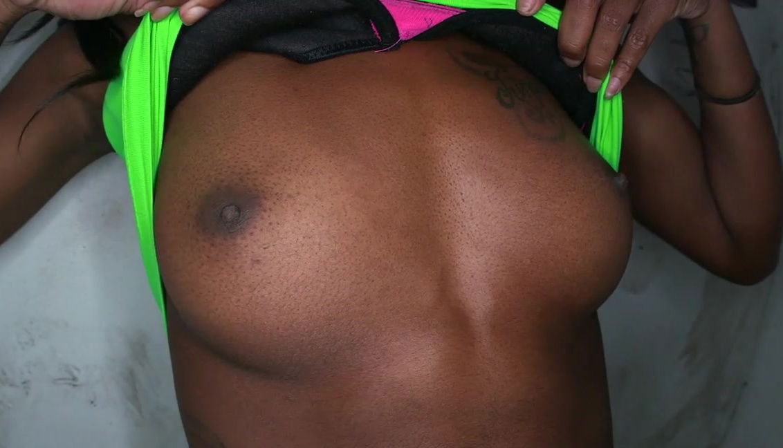 Black Lexxi Deep sucking fucking white dicks gloryhole