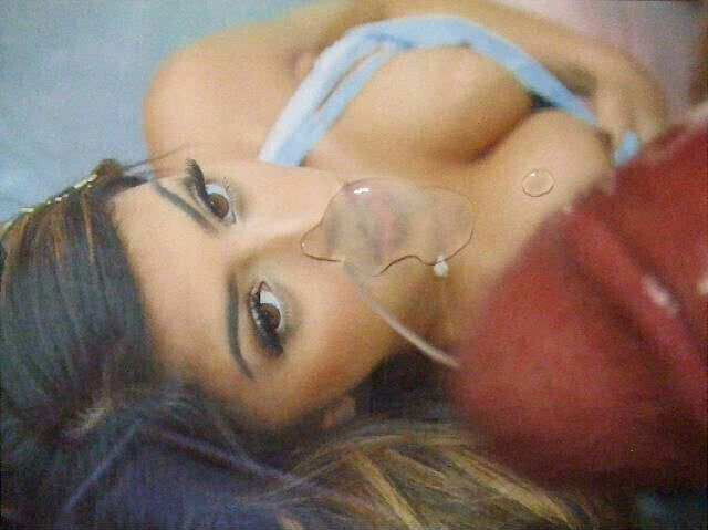 Sophia Leone Gets Splashed With Nut!