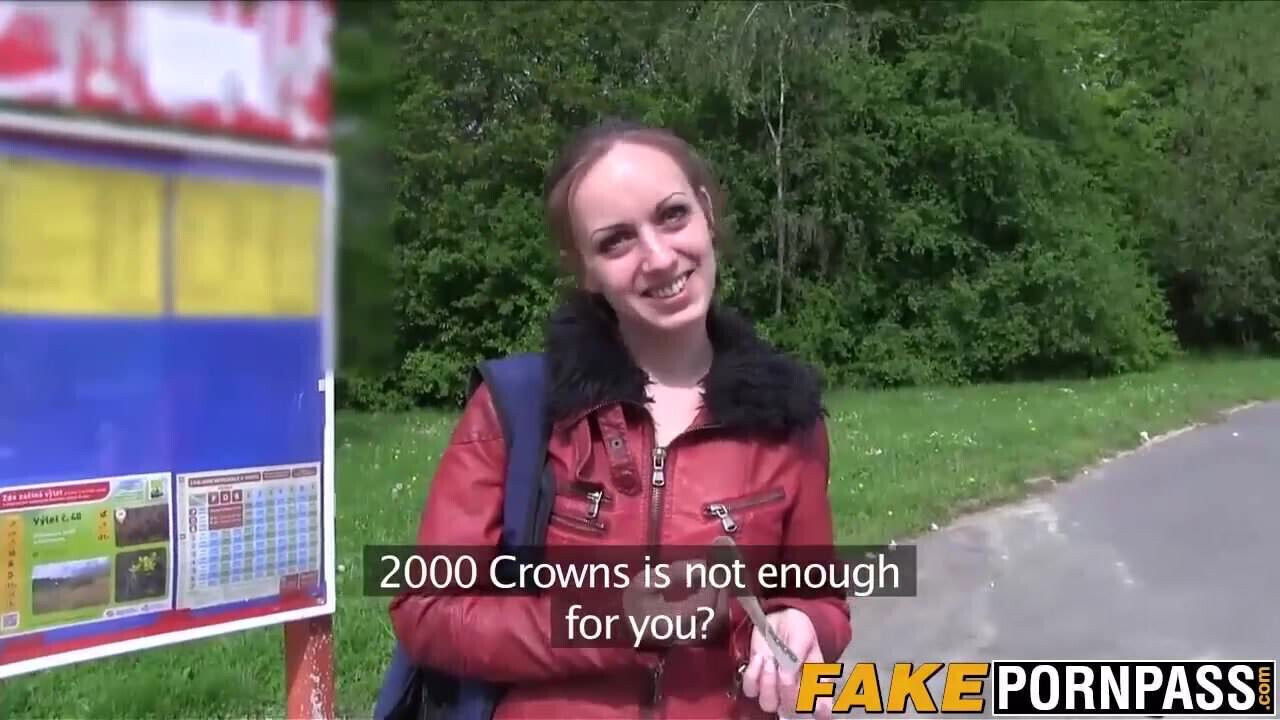 Skinny brunette with amazing gets cunt filled