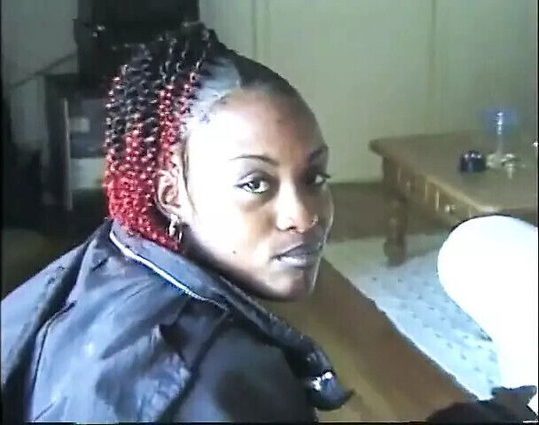 sexy black lesbians finger fuck each other couch