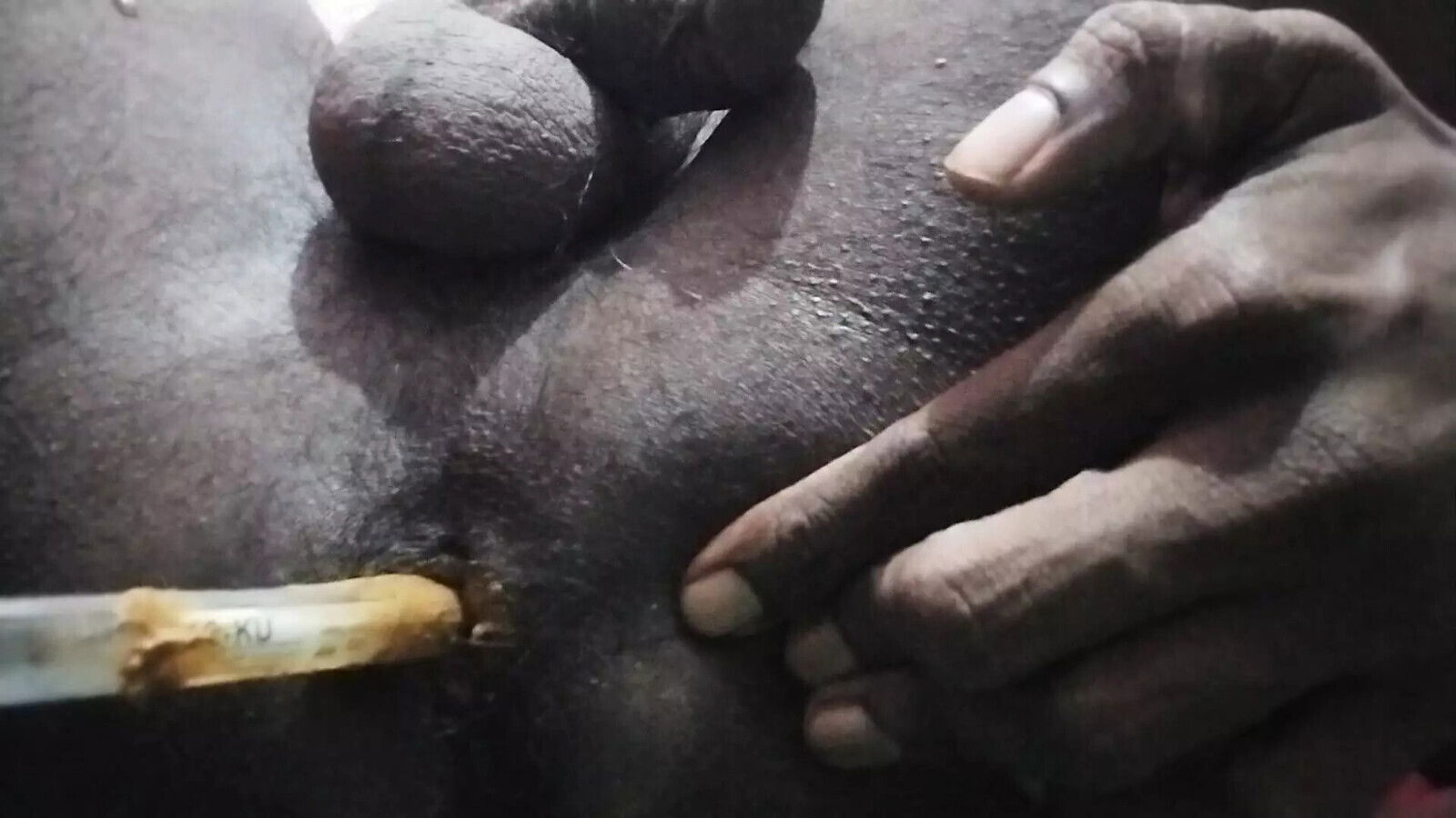 hole fucking with plastic tube tight hole