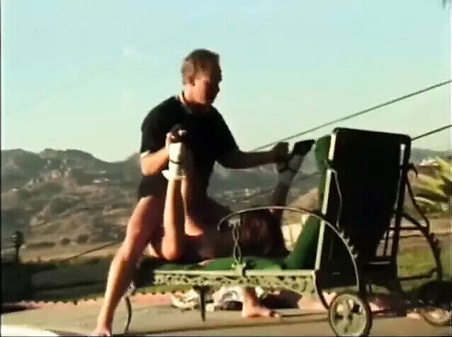 Sexy slutty gets tight pussy fucked hard outdoors