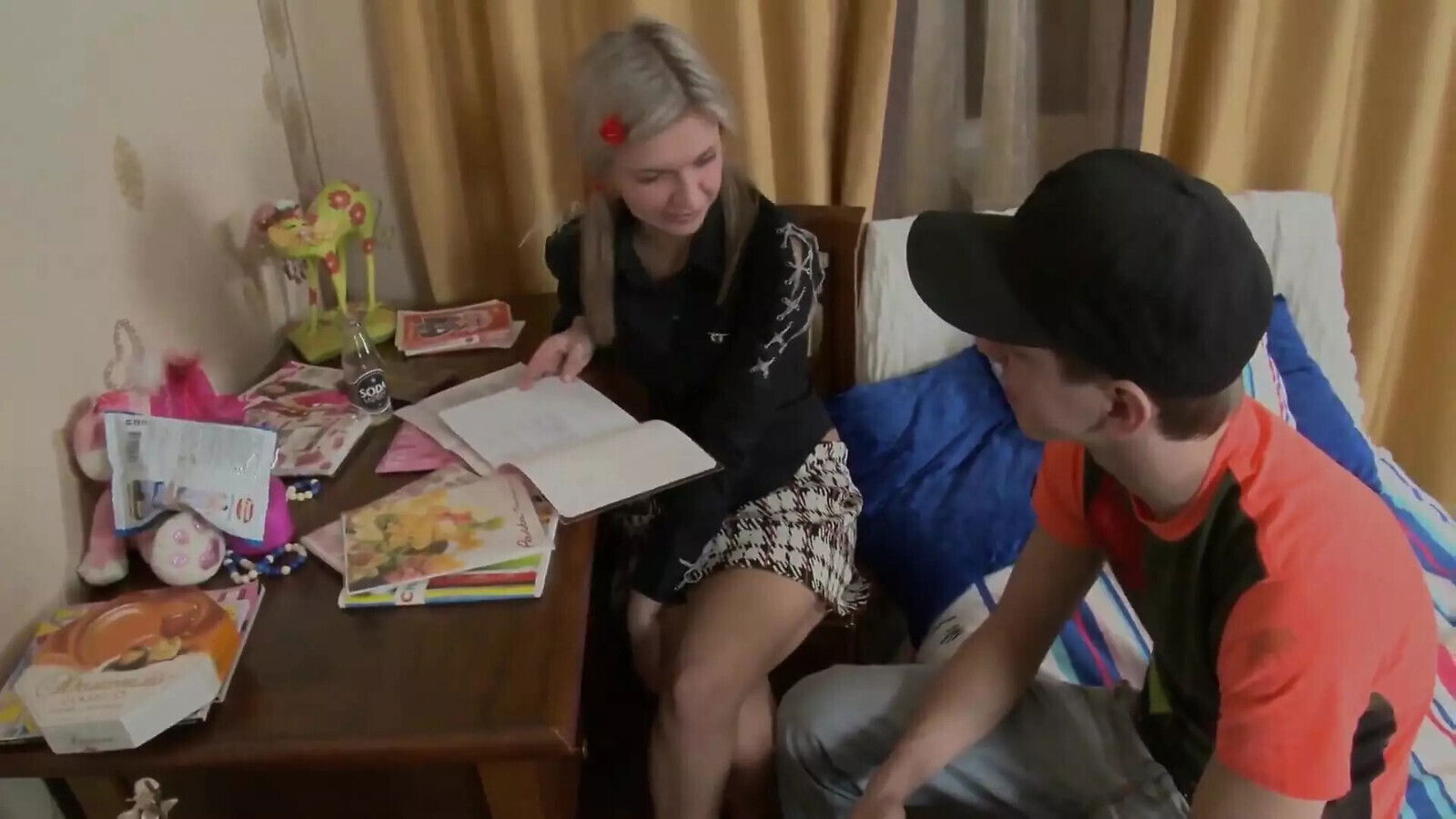 Sexy teen wants classmate's