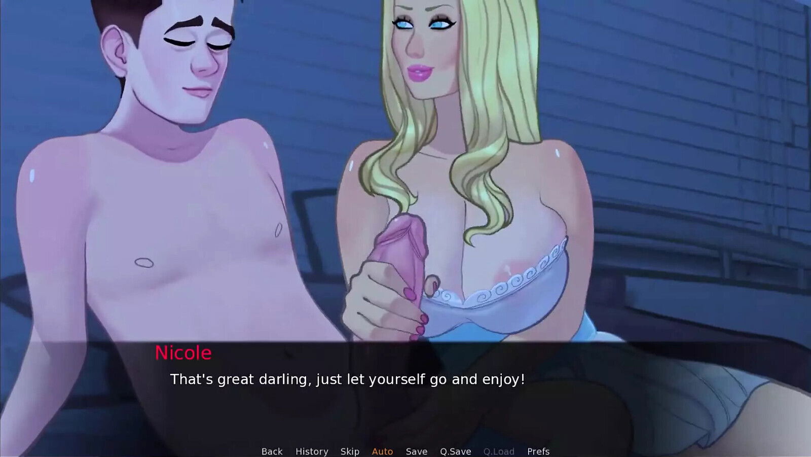 Lust Legacy Nicole Gave Chris Hand Job, Played Chris Walked Chris Time Together.