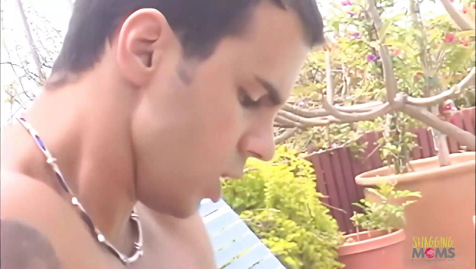 Horny blonde with boobs seduced pool into having with