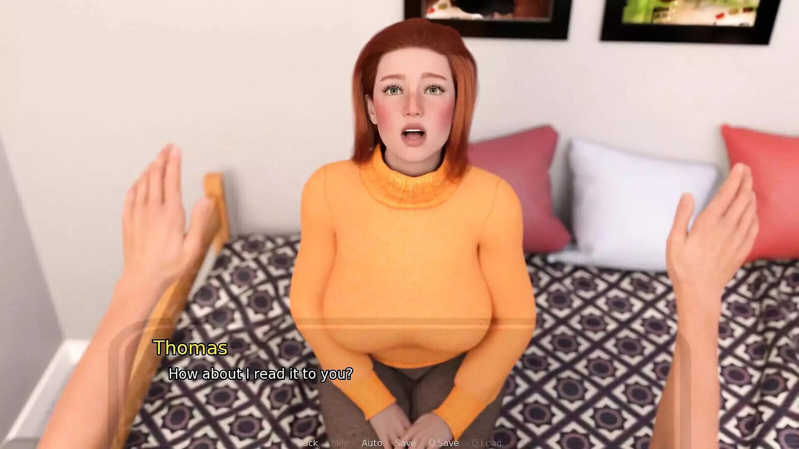 Grandma's House College Days: Awkward Nerdy Cute Roommate Episode