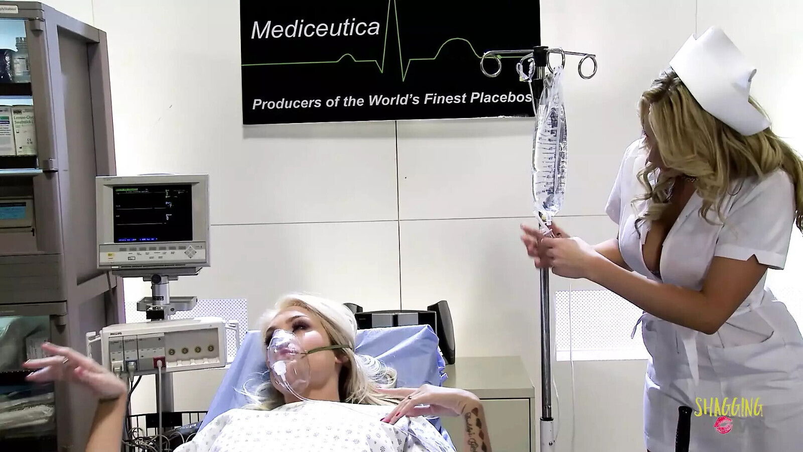 Dylan Ryder other nurses having group hospital