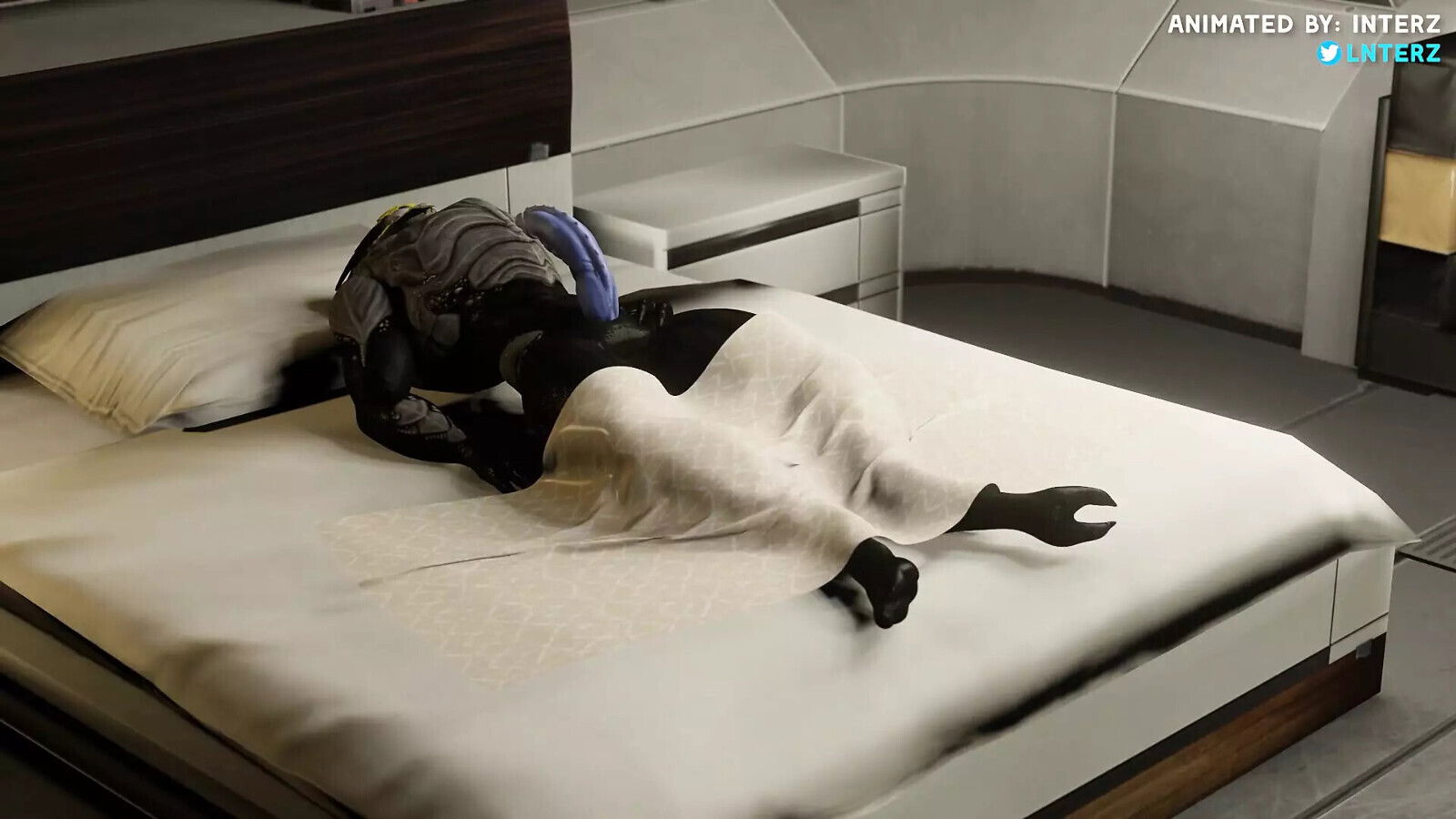 Turian Sleeping Growth Animation