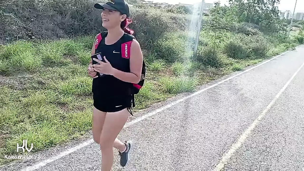 Perverted chases shows penis, couldn't resist excitement caused