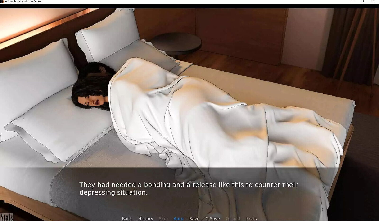 Couple's Duet Love Lust-I help move piece furniture