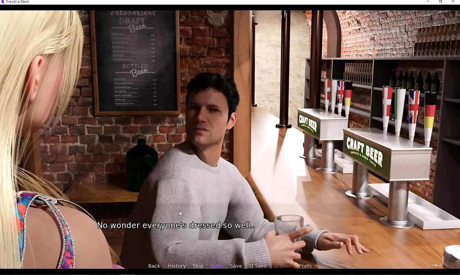 Friends Need-MY BLINDFOLD OPEN