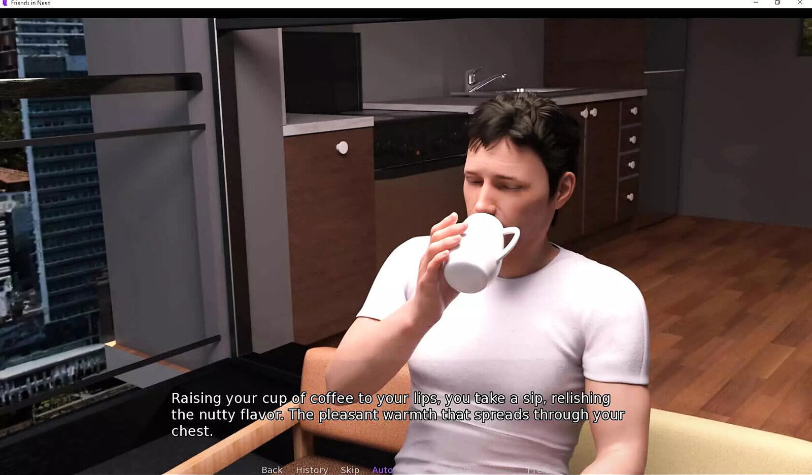 Friends Need-I went watch with friend