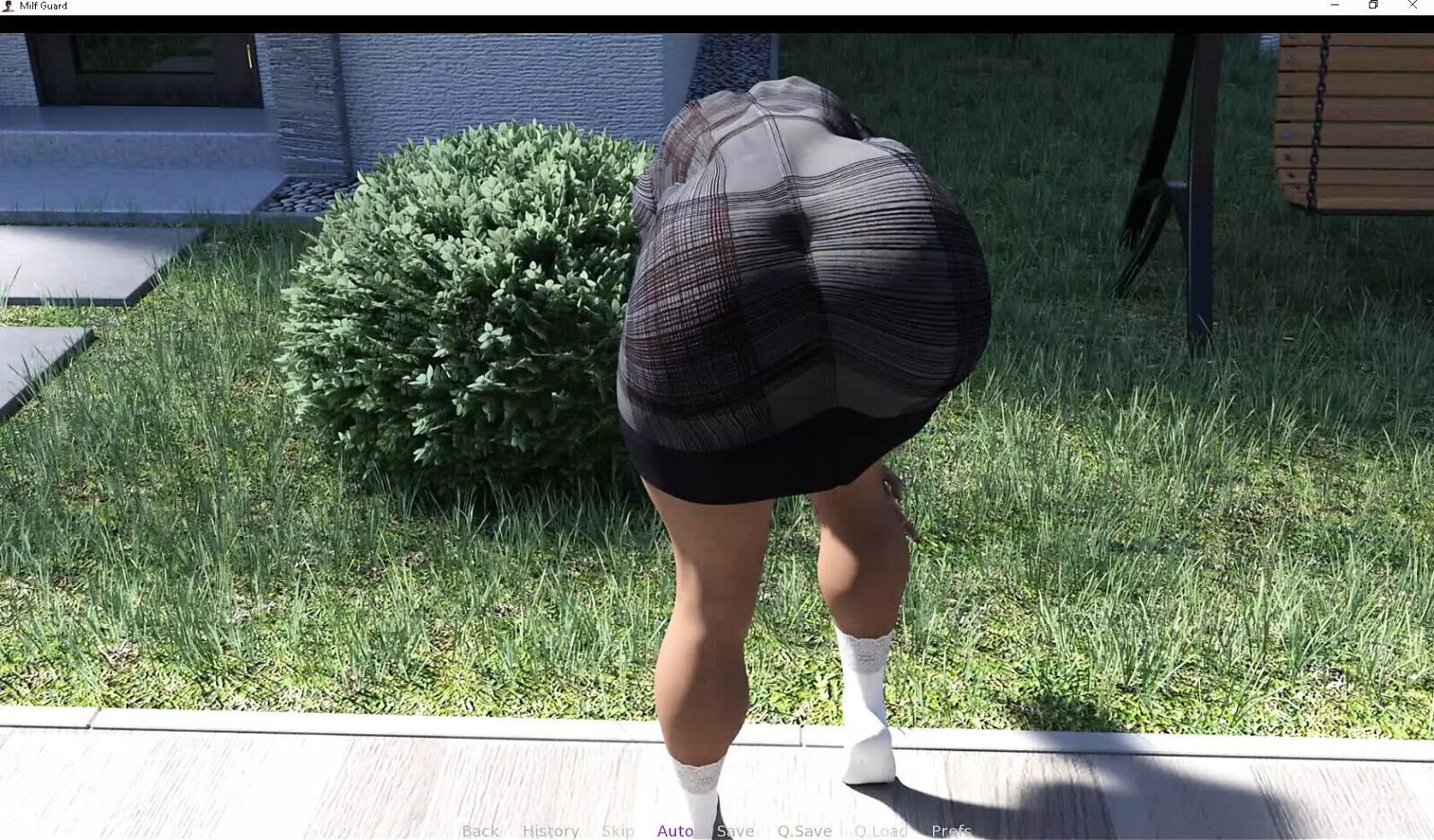 Milf Guard-Busty Slutty Blonde