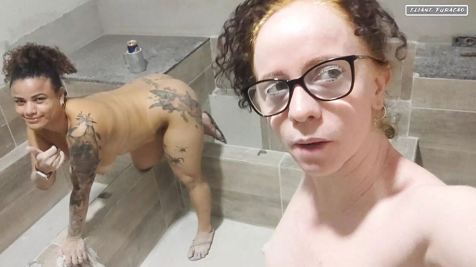 BEAUTIFUL WOMEN LOOKING CONSTRUCTION WORKS