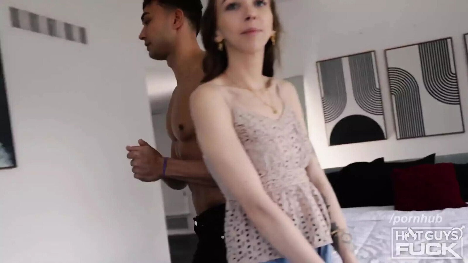 Small Spinner Takes Ride Thick Dick Hottie!