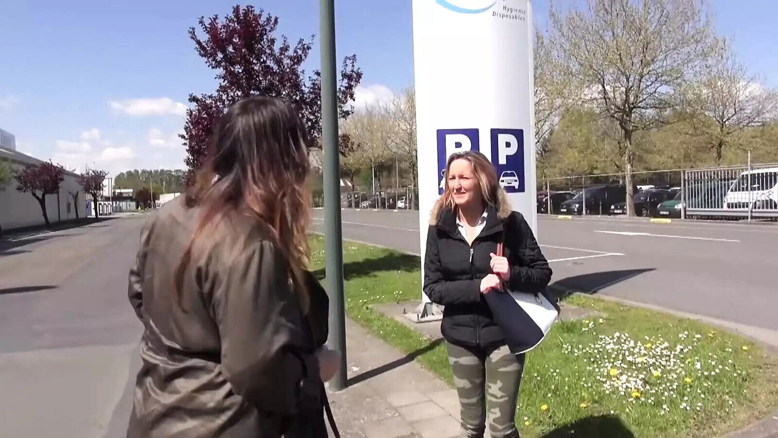 Hitchiking Flanders part threesome with Lynn