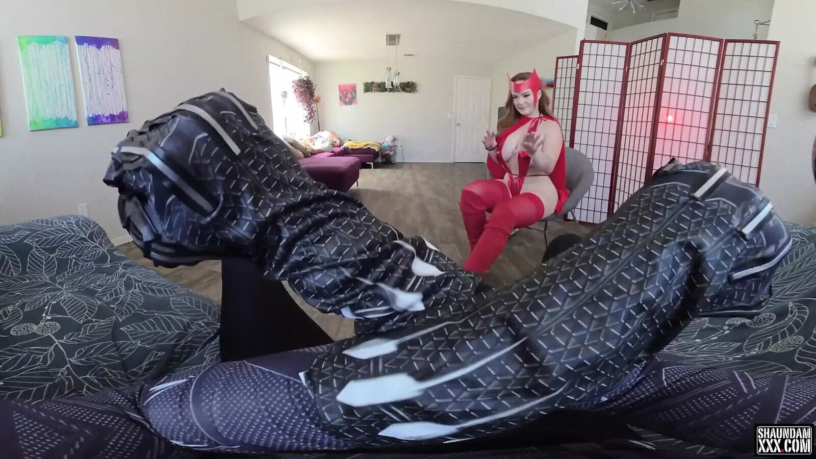 Scarlet Witch Black Panther