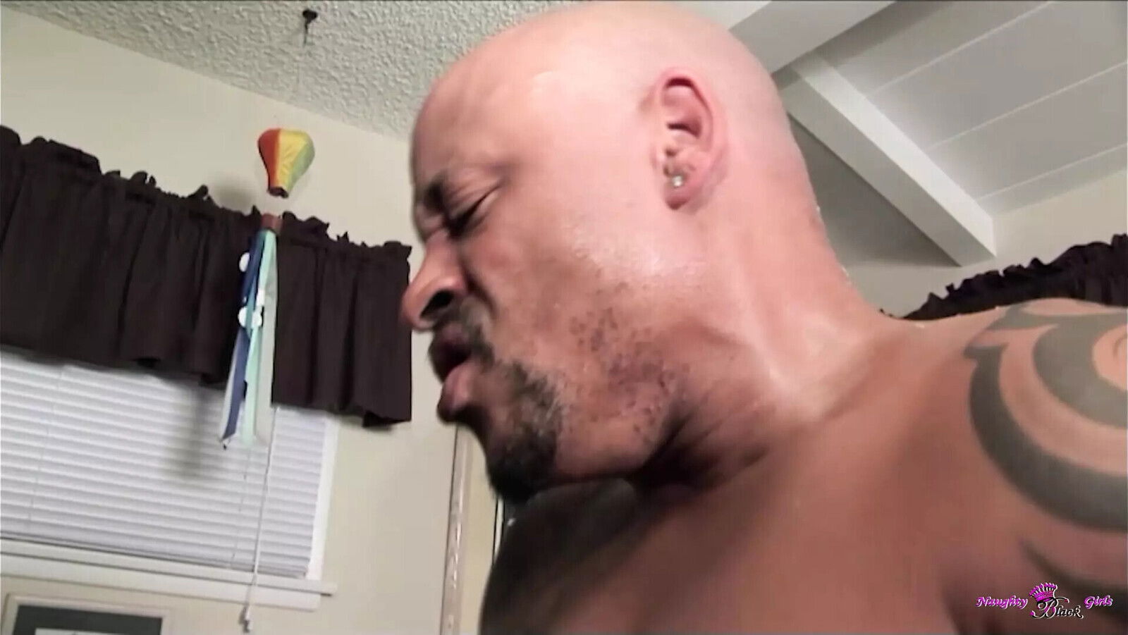 Reading gets interrupted thick black sweetheart desperate facial