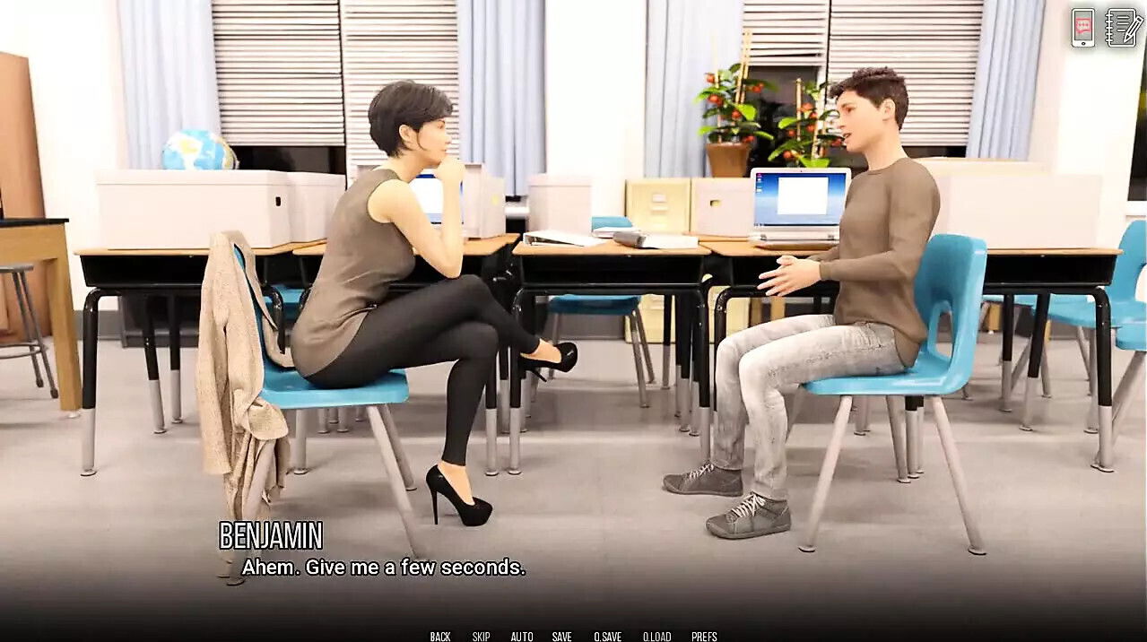 University problems: sexy professor student