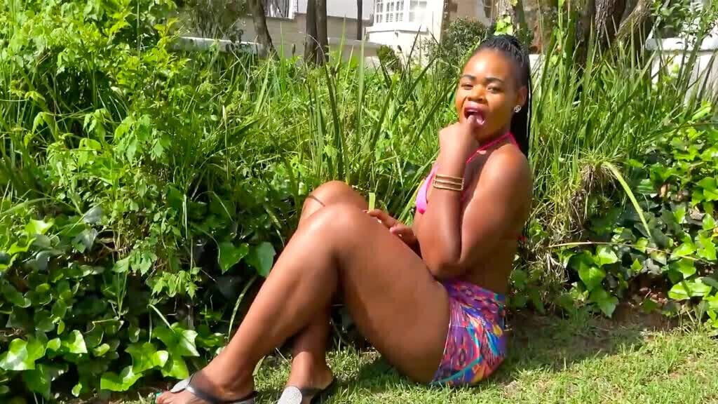 Real Amateur Curvy Black MILF Picked Railed Hard