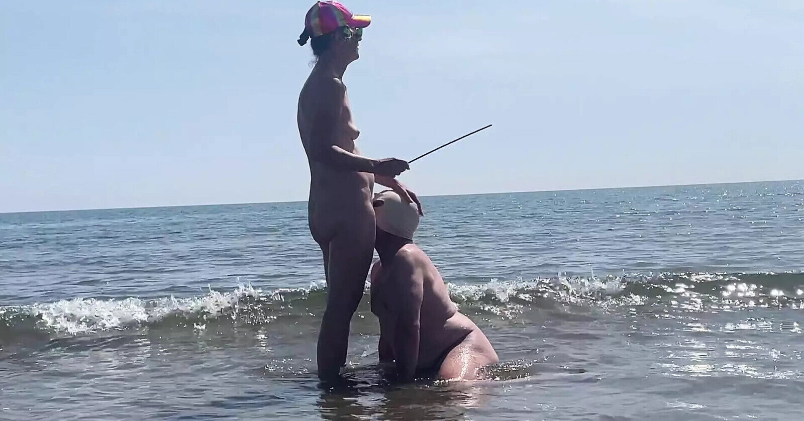 Mistress punishes husband