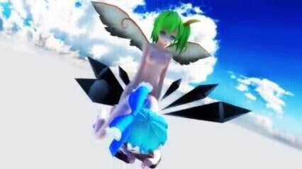 MMD R-18 Touhou cirno & daiyousei 