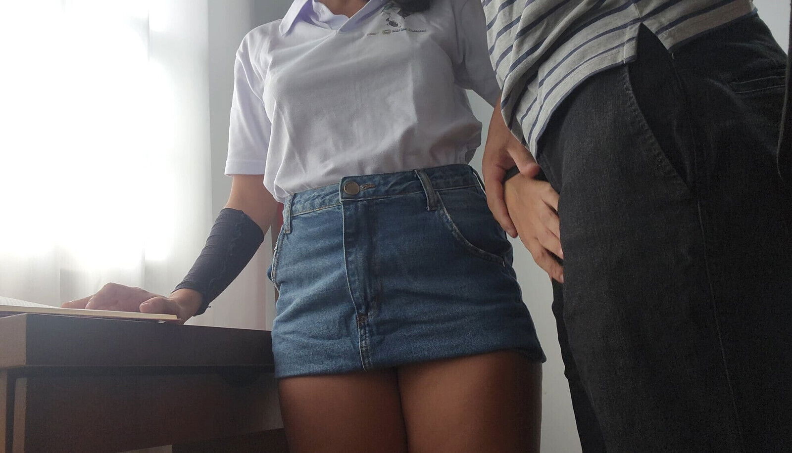 would just private lesson teacher when were alone