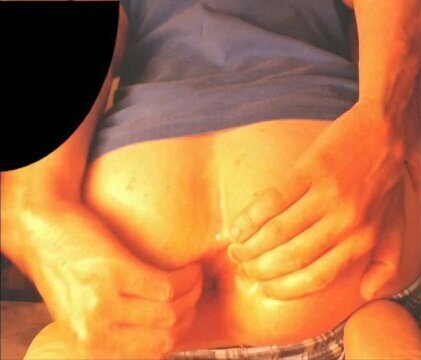 Fingering tight juicy butthole
