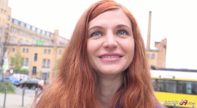 ROUGH Casting Fuck I Skinny Ginger Ukrainian Teen Lina Joy - German Scout Pickup and Raw Fuck ´