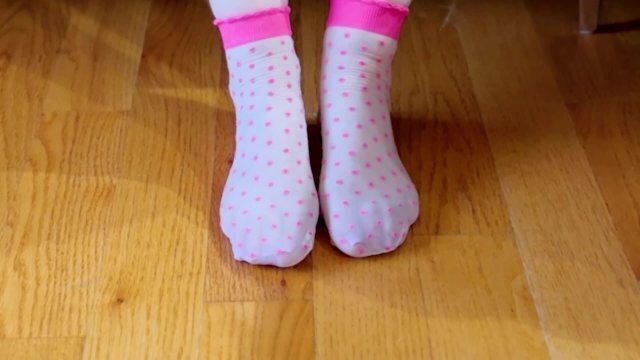 Show hard cute little sheer socks make you. want Real amateur home made.