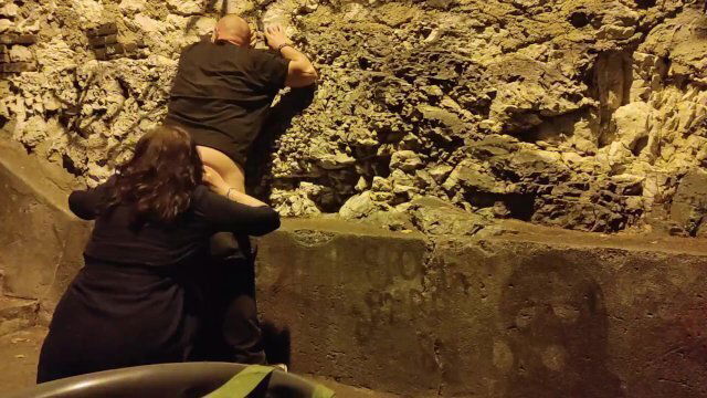 Drop down your knees worship fucking anus your mouth!