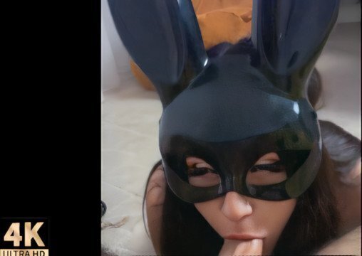 4K - Roommate model leaving Halloween Party to come and suck my big dick