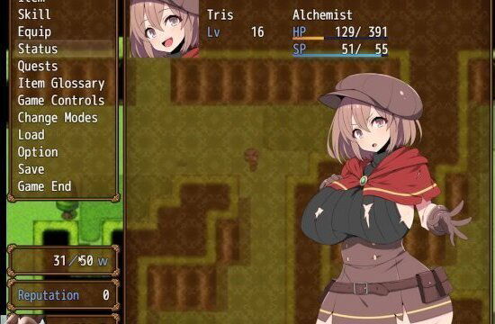 Futanari Alchemist Triss futanari exploring forest materials