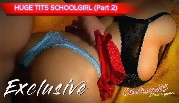 Schoolgirl with huge (part with busty schoolgirl