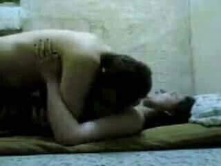 Busty Egyptian college chick sucks me off before brutal poun