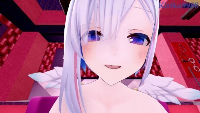 Amane Kanata have intense secret room. Hololive VTuber Hentai