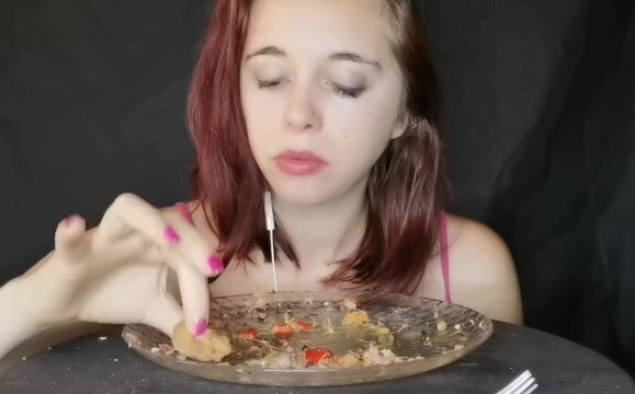 asmr mukbang feederism beignet poulpe gaufre cheddar nouilles