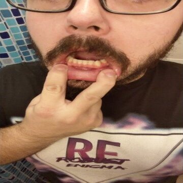 Alone Bathroom Going Hard Mouth GRWM Short