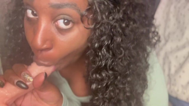 Naughty girl with dildo