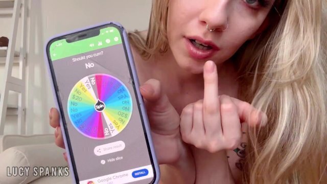 Findom Drain Game Wheel Full Video
