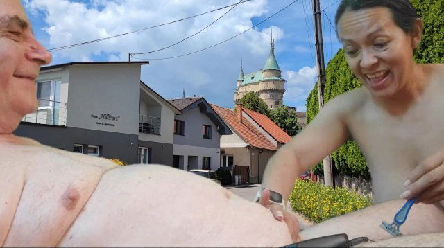 SHAVING WITH CUMANDRIDE6 OLPR