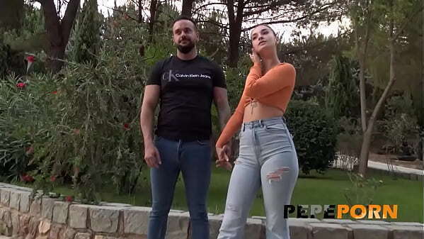 Young beautiful couple tries their first porno: Meet amazing Candy Fly!