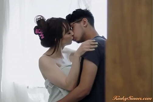 Stepmom teasing fucking stepson